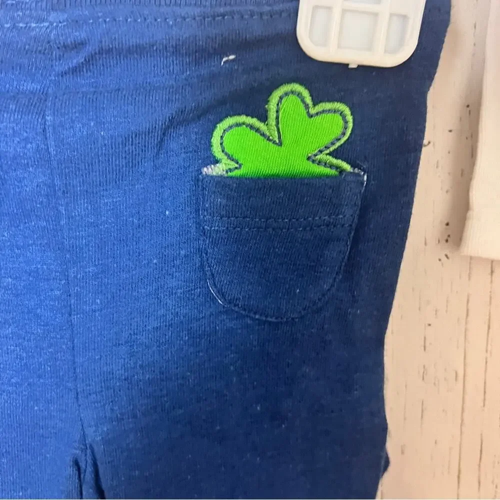 Koala Kids Newborn St Patrick's Day Matching Set Sz NB